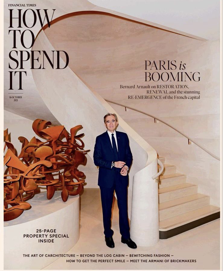 Bernard Arnault – 'Paris is booming