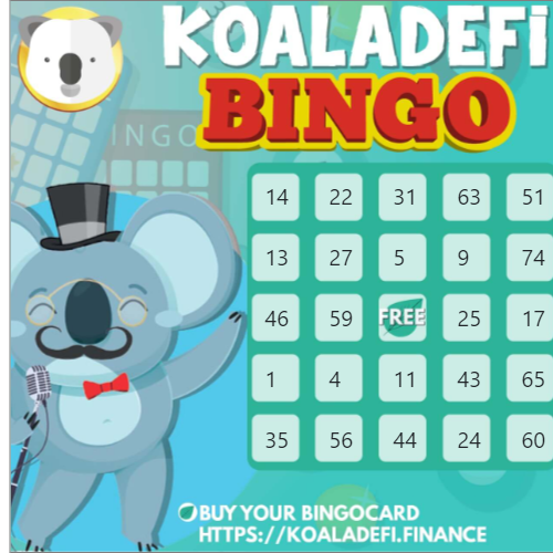 LaserFlow108's tweet photo. It's that time of the week again?! 🐨🤩🐨😍🐨🥸🐨
@DublonenA @JUSTer90569989 
@KoalaDefi #KoalaBingo https://t.co/AflDzFkh8L