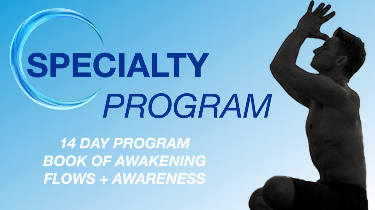 TrainerJake1's tweet photo. NEW 14 DAY PROGRAM!  - BOOK OF AWAKENING INSPIRED FLOWS AND AWARENESS - https://t.co/uIYR4ywNSa https://t.co/FtxccrqblF
