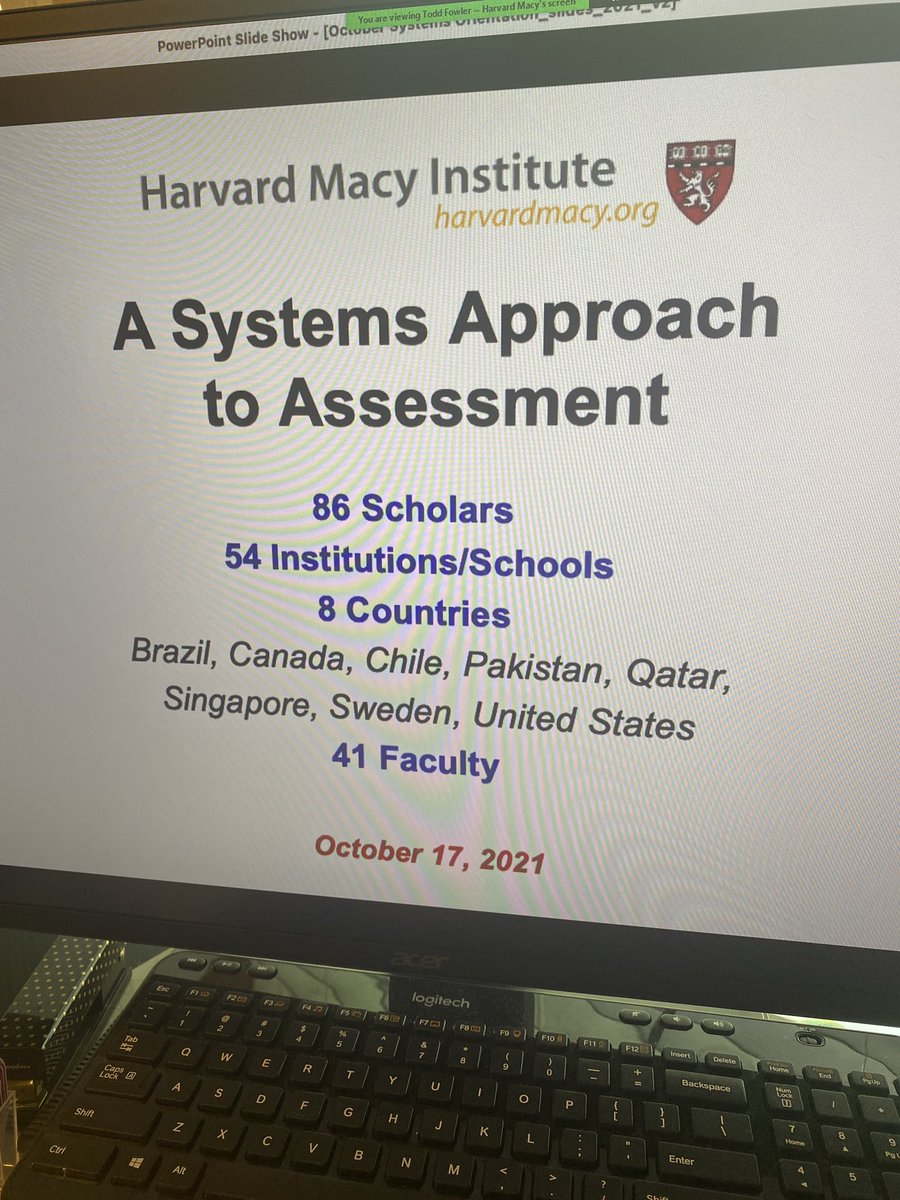 #HMIassessment Drs. Schatte and West are students for a week! Always learning!