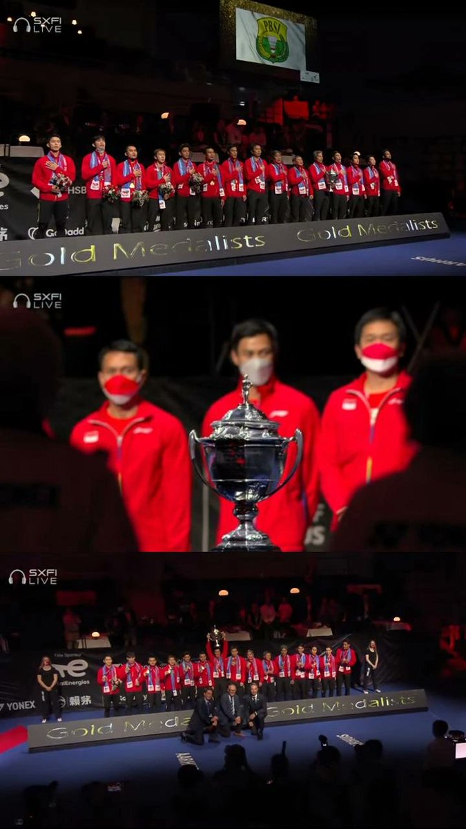heiiapp_'s tweet photo. 🏆finally  🇮🇩❤
#ThomasCup2020 #BadmintonIndonesia https://t.co/MkNYAaaEhj
