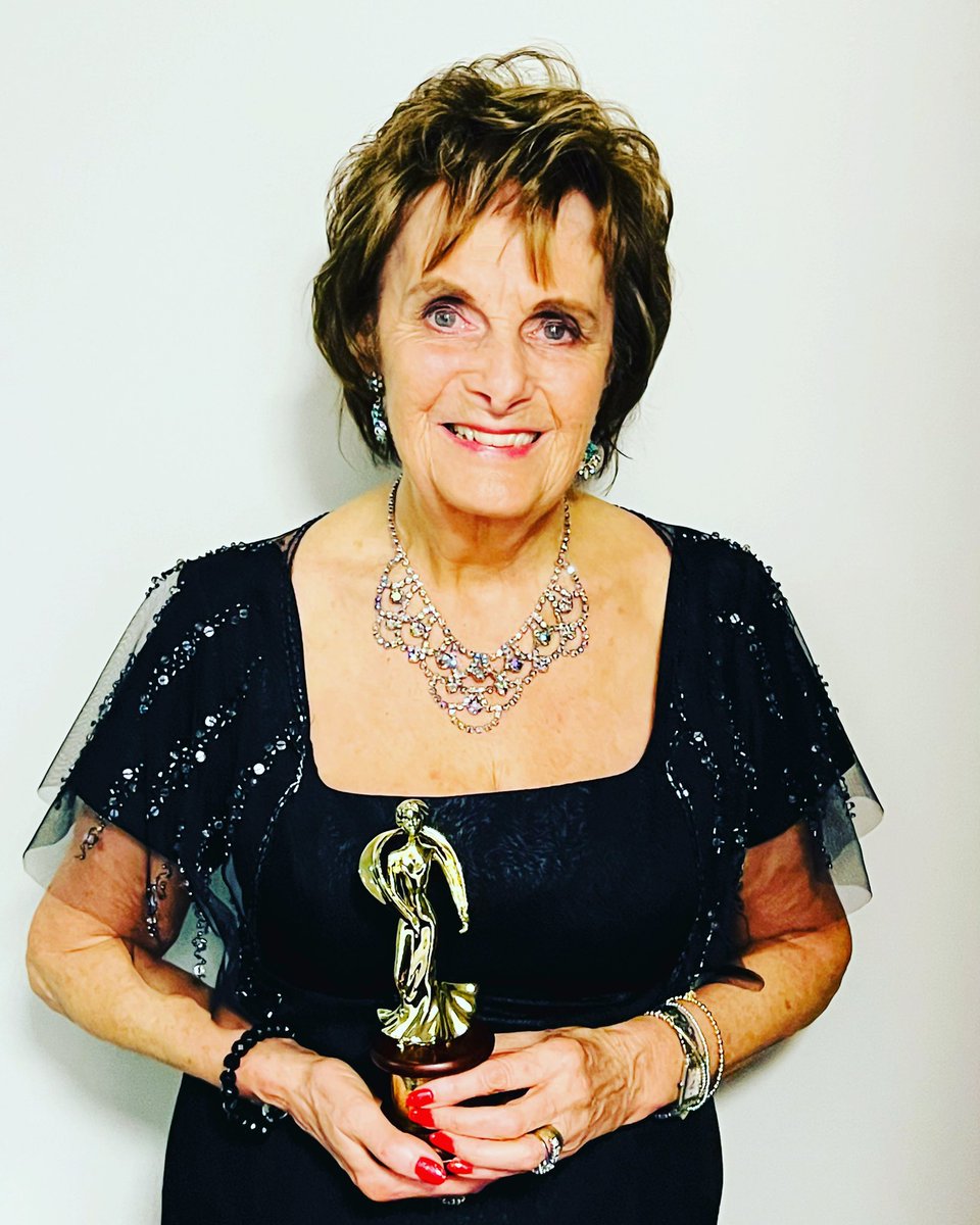 NewcastleDanceC's tweet photo. Congratulations to our Principal Mavis who has been awarded a LIFETIME ACHIEVEMENT AWARD for her work in theatre โฆ we are so proud! @ncdta_int @NewcastleDanceC #theatre #carlalanawards #tdci #award #dance #newcastledancecentre #teamndc #ndcfamily ๐๐๐ฅณ https://t.co/bTKpUT6jO9