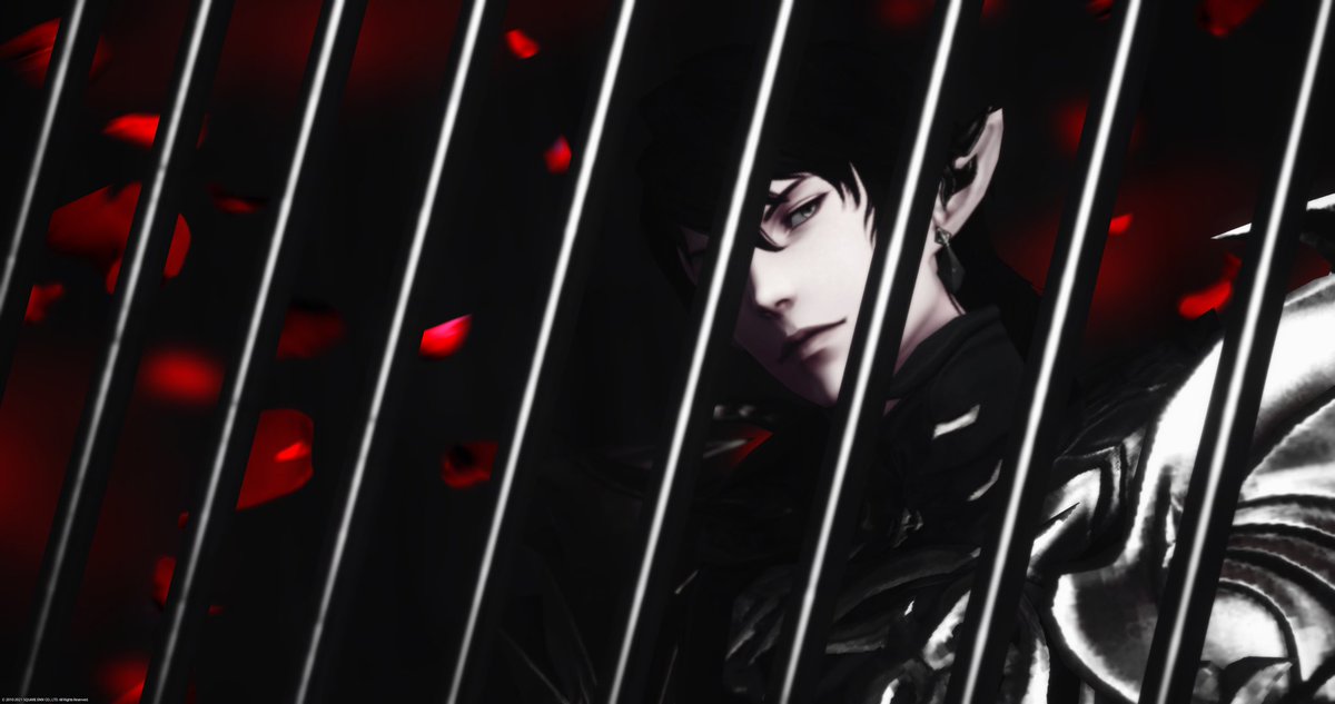 Cielmiow's tweet photo. 「猎物」

 #GPOSERS  #ffxivsnaps #FFXIVscreenshots #EorzeaPhotos #GShade #Estinien #Aymeric https://t.co/YSqNAaOTmH