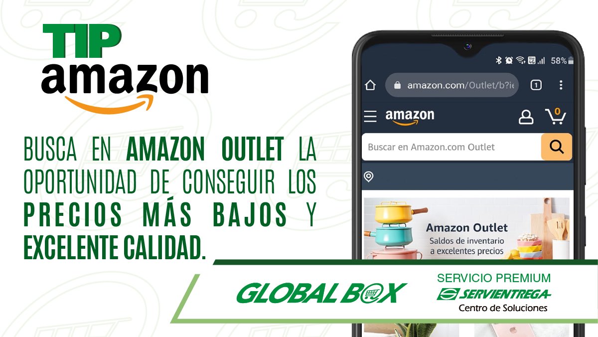 ServientregaBox's tweet photo. Presta atención a esta recomendación.
👉🏼 Dale click al enlace https://t.co/SFMTyx9JsF y adquiere los productos que te ofrece #AmazonOutlet

🌐 https://t.co/kxOOIqdnfd
💬 Chat Online

#GlobalBoxCasillero #ImportaConGlobalBox #Tip #GlobalBox https://t.co/j1BrrKpSiH