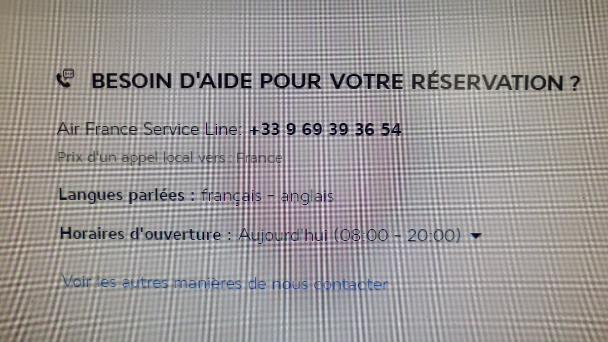 Miks974's tweet photo. @AirFranceFR 18h14.... 30 min d'attente... Pas de réponses...
Je lâche l'affaire... https://t.co/rYZJP3K0nZ