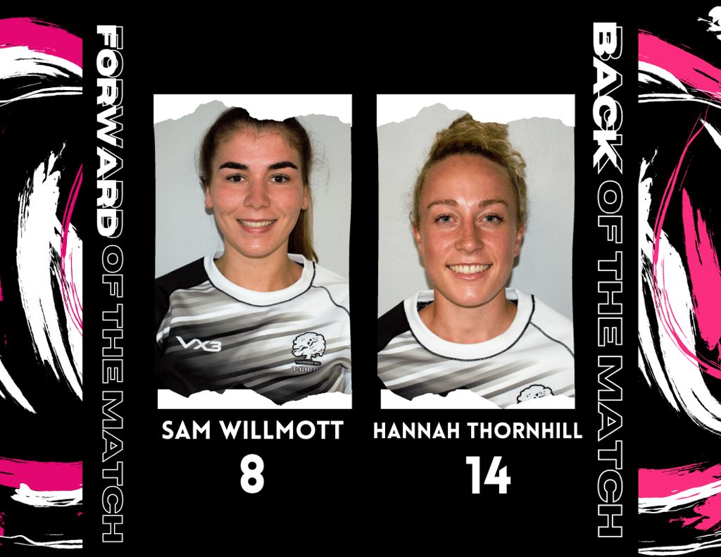 thurrockladies's tweet photo. Today’s forward of the match ▶️ Sam ~ back of the match ◀️ Hannah #TBIRDS #playerofthematch https://t.co/UbEqZbCspW