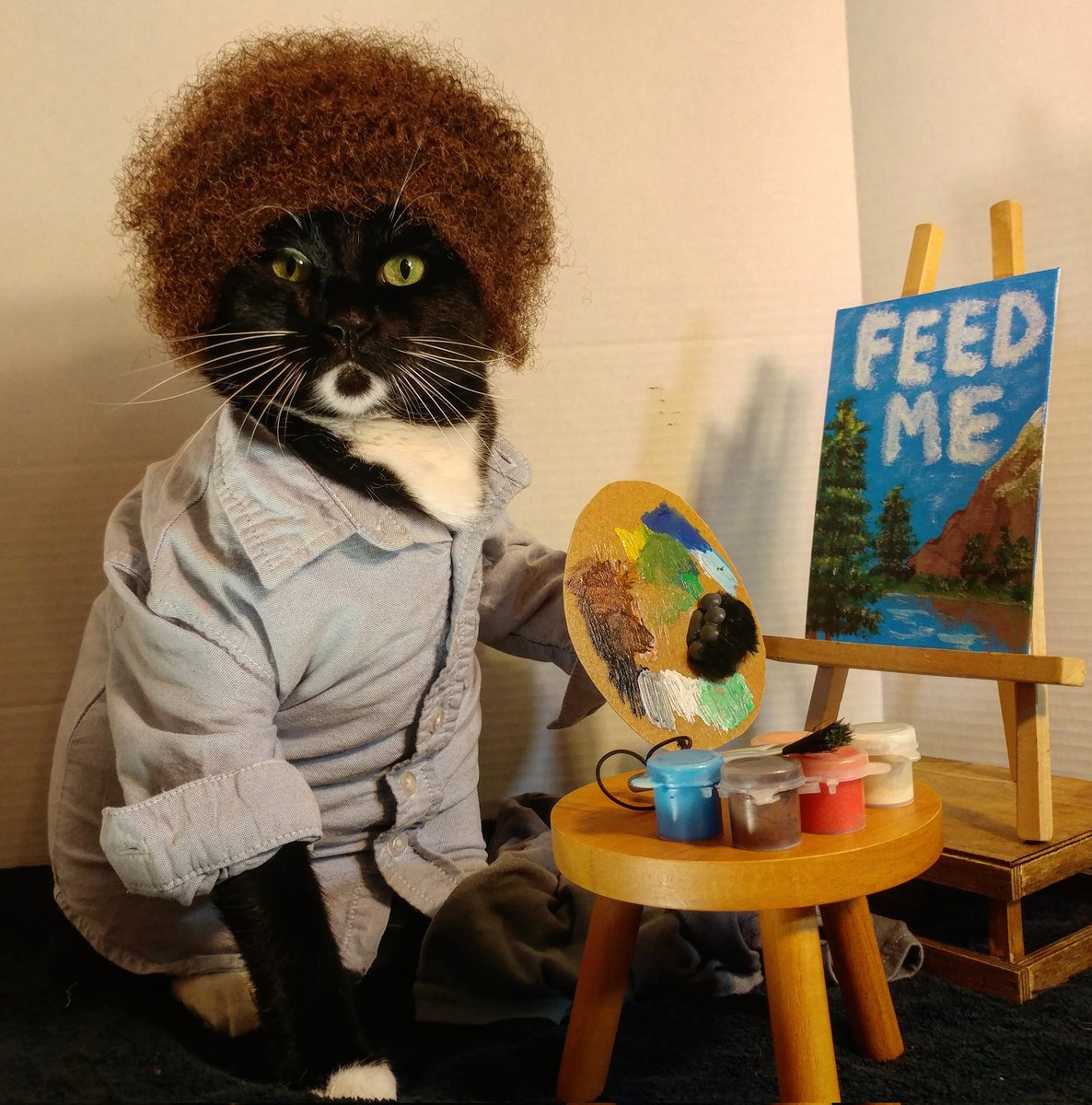 Happy little subliminal messages.

#BobRoss