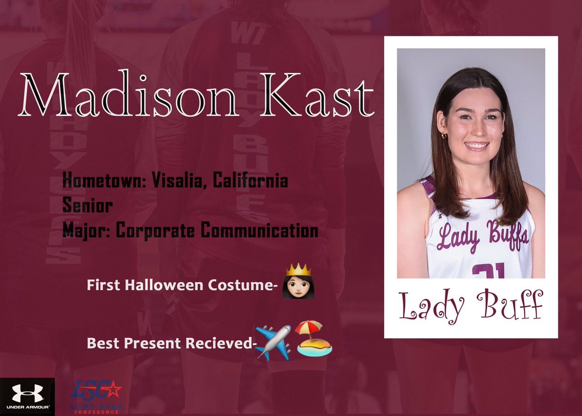 Buff Nation!! Our 2021-22 Team Introductions continue with returning Senior <a href="/madihoops/">Madison Kast</a>! #GoBuffs