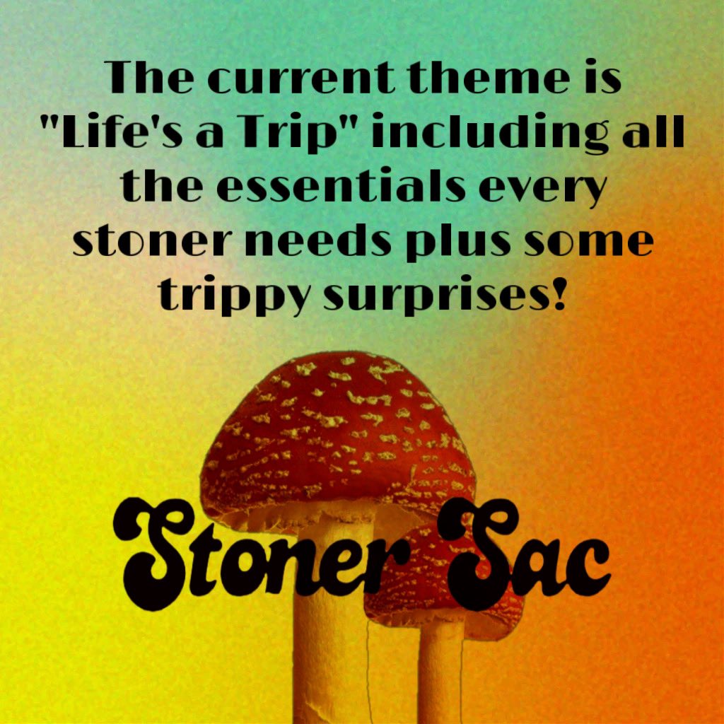 StonerSac's tweet photo. Calling ALL stoners 👀
❤️‍🔥 Shop small &amp; receive BIG 😤
#StonerSac includes everything for the perfect trippy smoke sesh &amp; more; handcrafted by small businesses! #StonerSacFam #stonerfam #Mmemberville #CannabisCommunity #420friendly https://t.co/0nBSE76Fe9