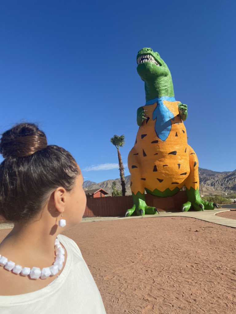 StevensonSherri's tweet photo. Dinosaur Flintstone Day!! https://t.co/GtMx4Xr9PI