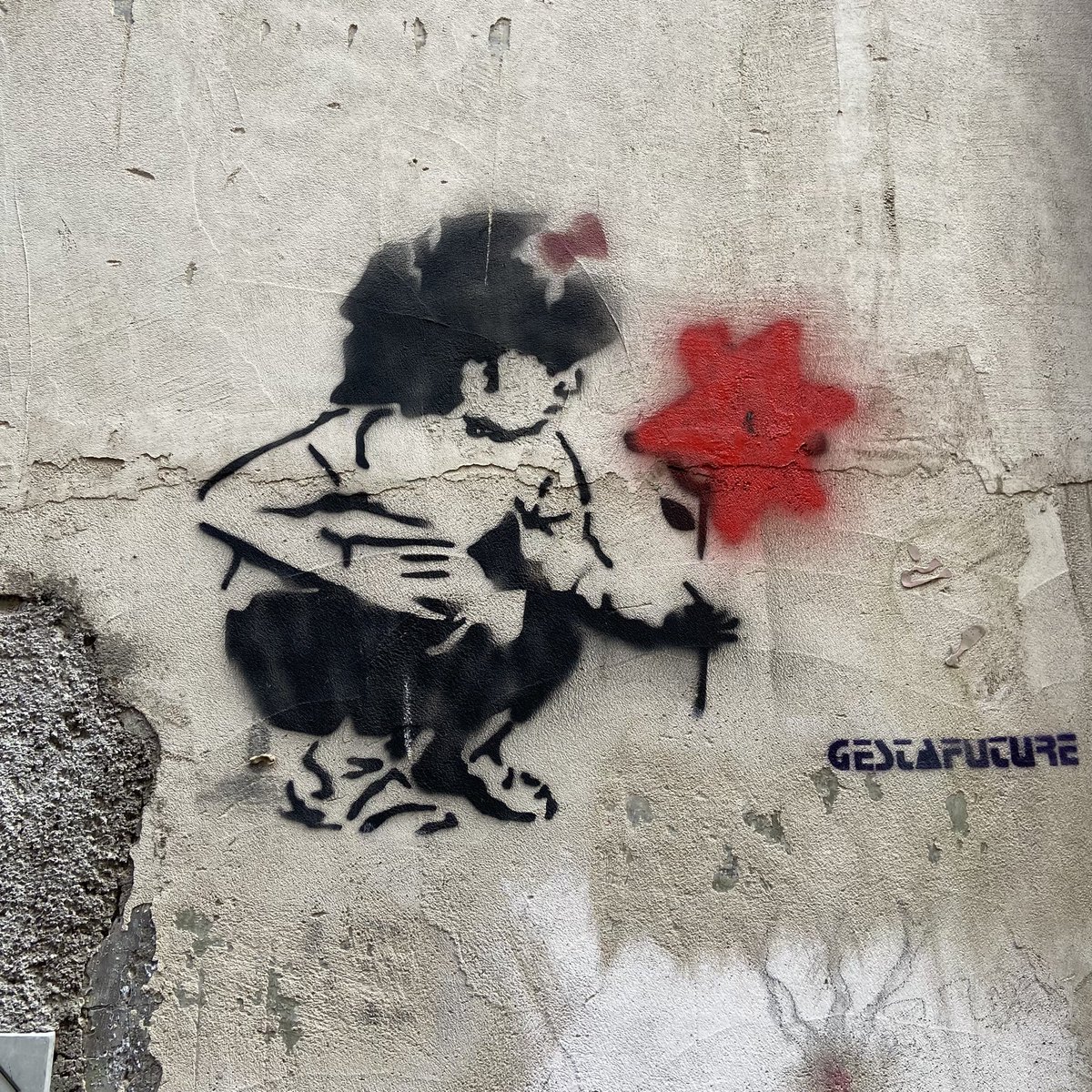 bposch's tweet photo. Ciao, la grande bellezza #roma #streetart #gestafuture https://t.co/xaOkqOmcl8