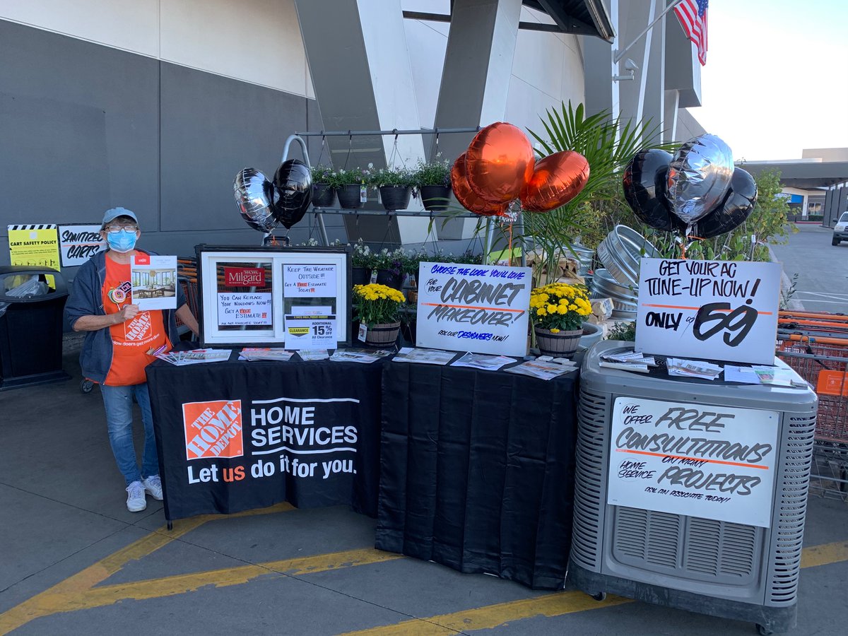 Home Depot in Costa Mesa has the best deals on all of your service needs. We’ve got you covered on HVAC tune ups and installs all month long. <a href="/JeffKellerHD/">Jeff Keller</a> @downeypackerfan <a href="/THD_Gabby/">Gabrielle Sandvik</a> <a href="/partida_maritza/">Maritza Partida</a> @amy_b_diaz <a href="/SilverFoxTHD/">Gregory Schaeffer</a> @jeanettepevans