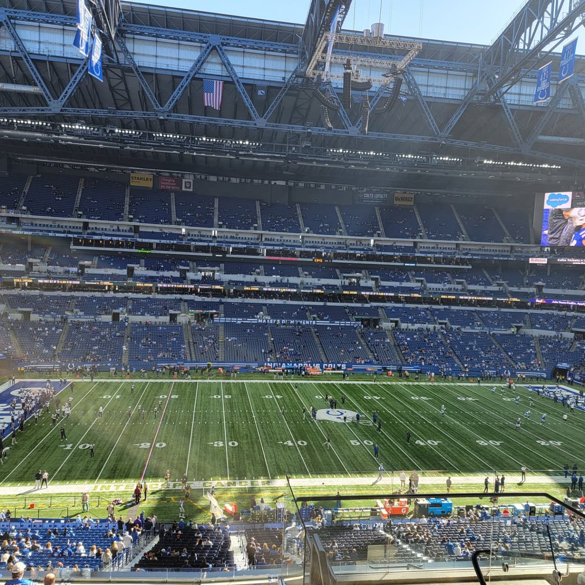Another <a href="/Colts/">Indianapolis Colts</a> home game as a season ticket holder. Attending the #HOUvsIND with my wonderful mother.