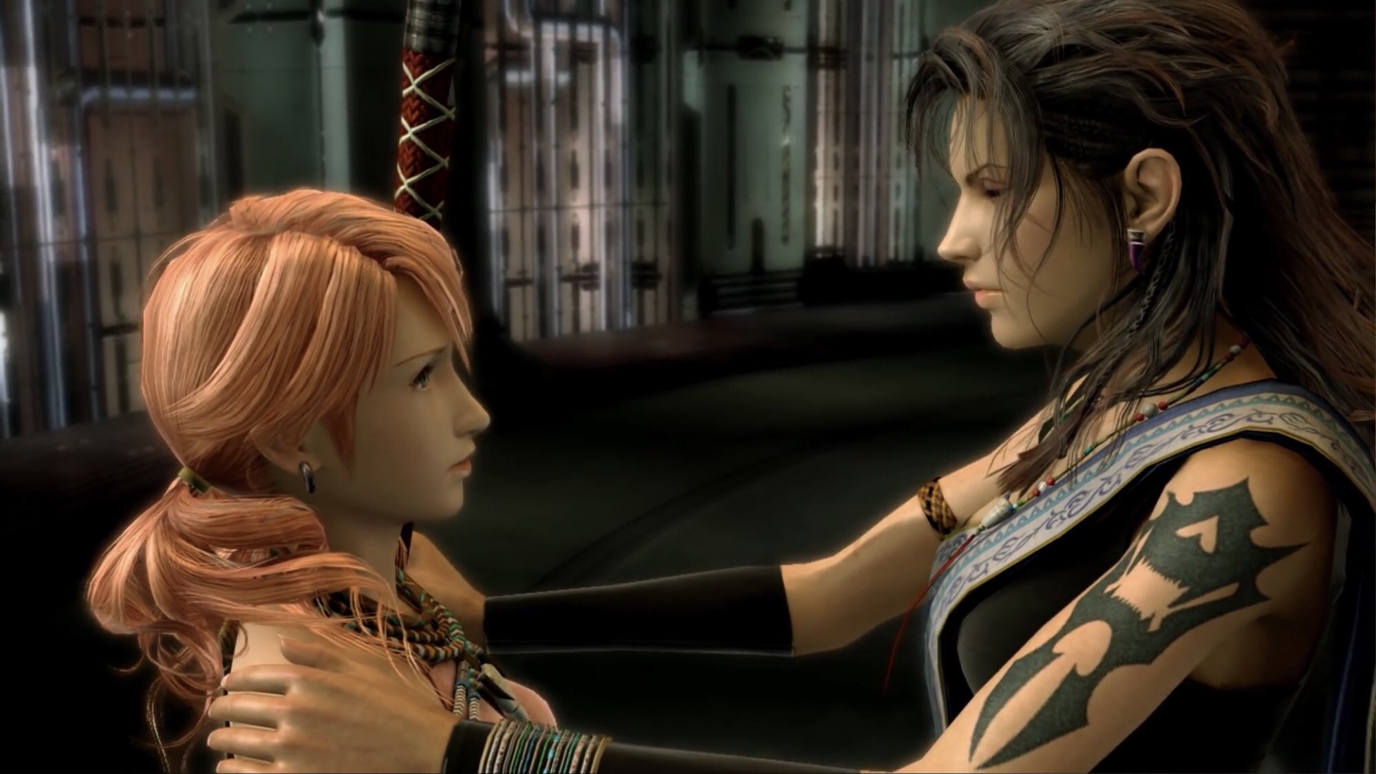 Final Fantasy 13 ps3 волосы