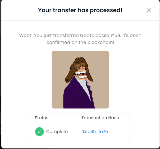CONGRATS
@win_bismillah 
For today winTrophy 

opensea.io/collection/unt…

#NFT #nfts #nftcollector #NFTartist #NFTCommunity #NFTGiveaway #NFTgiveway #OpenSeaNFT #nftcollectors #NFTproject #NFTLAUNCH #nftart #openseanfts #nftsgiveaway #NFTspaces #NFTGiveaways
