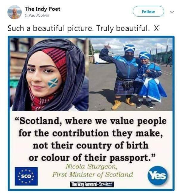 @rmw 👏👏👏
#ScottishIndependence 
#ScottishIndependence1🏴󠁧󠁢󠁳󠁣󠁴󠁿
For a safer fairer country
#ToriesOut 
#ToriesDoNotCare 
#ToryXenophobia
#ToryBrexitDisaster