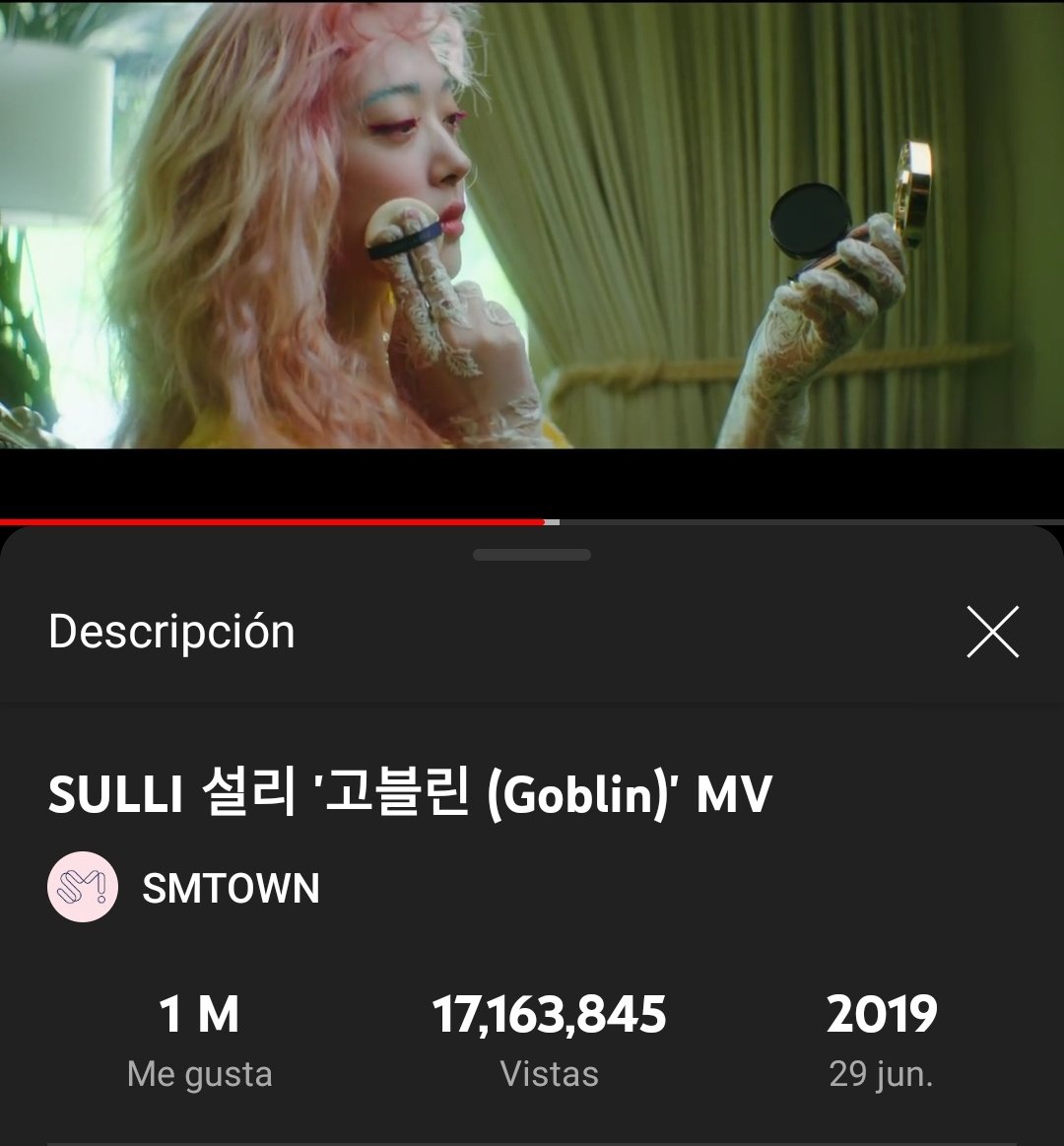 QUACKSKZ's tweet photo. en otras cosas, Goblin de Sulli ya tiene 1 millón de likes, SÍGAMOS CON EL STREAM PEACHES, por nuestros duraznitos.
#sulli #streamgoblinsulli #choijinri https://t.co/meidizpW94