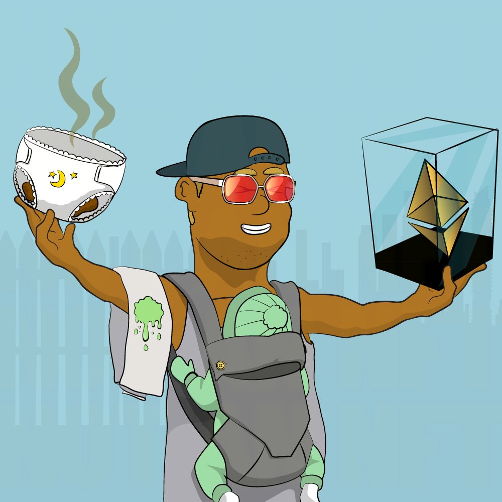 Beyond_Rarity's tweet photo. @coinbureau Listening to Jamie Diaper is like choosing to rub a poopy diaper all over your ears instead of neatly folding it up, wrapping it in a plastic bag, and chucking it into a dumpster. #JaimeDiaper https://t.co/1Fp7ilKmsh