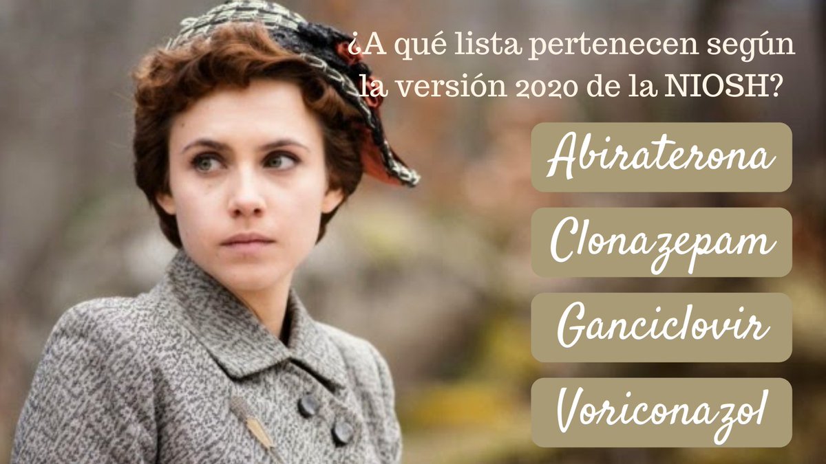 Cómo llevas la tarde de domingo? Has resuelto ya los dos primeros retos?
Te proponemos el 3º: puedes ayudar a Amelia Folch a ordenar los siguientes #medicamentospeligrosos según la NIOSH 2020? 
#sefh21 @66CongresoSEFH <a href="/gedefo_sefh/">GEDEFO</a> <a href="/GrupoNutri/">Grupo Nutrición SEFH</a>