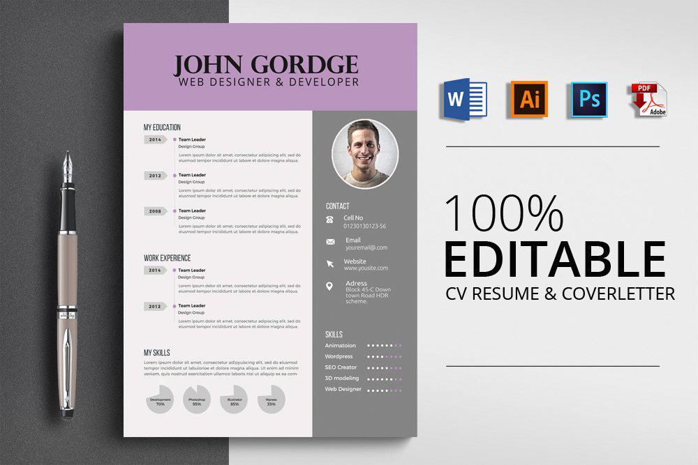 DavidZydd's tweet photo. CV Resume Word https://t.co/KfgHFvqHfq #CurriculumVitae #infographic #BestResumeFormat #stationery #minimal #CvDesign #cvelegant #referenceletter #ResumeTemplateDesign #bundle #StationeryTemplates https://t.co/NWXKRhFAl3
