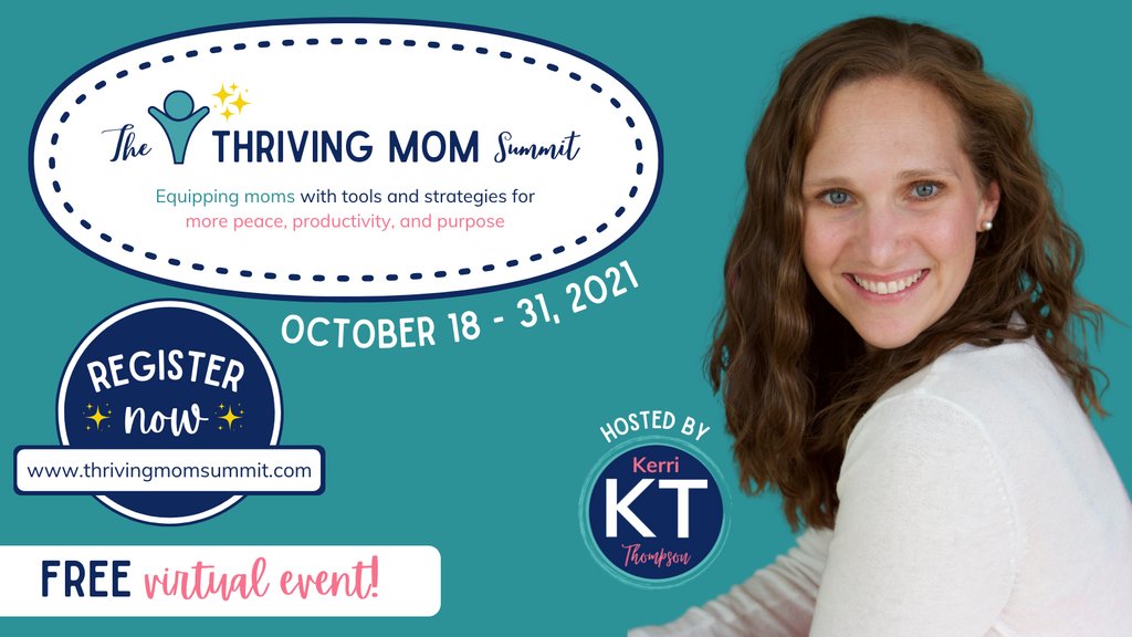 The summit kicks off tomorrow, Monday, October 18th!  Secure your free ticket at thrivingmomsummit.com! 

#momlife #thrivingmomsummit #expertspeakers #freetipsandtricks #registertoday #overwhelmedmoms #momguilt #takebackyourtime #peacefulmom