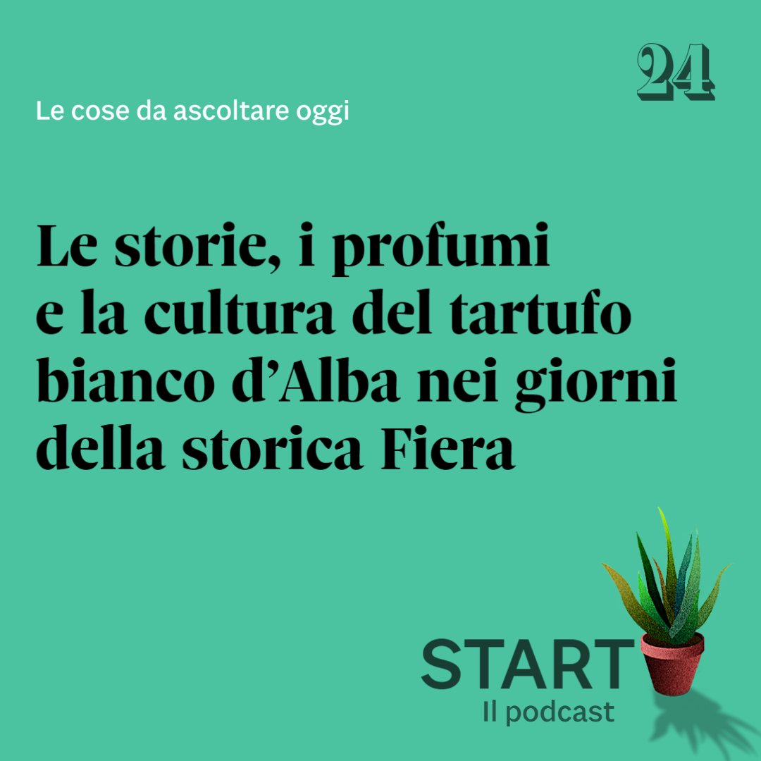 sole24ore's tweet photo. Nella classifica delle città più interessanti del mondo #Milano batte piuttosto nettamente #Roma. Le storie, i profumi e la cultura del #tartufo bianco d’Alba nei giorni della storica Fiera. 🎙️ Di questo si parla oggi a #Start, il podcast del #Sole24Ore: https://t.co/IPIyfDQh6e https://t.co/sfnTWyyB9b