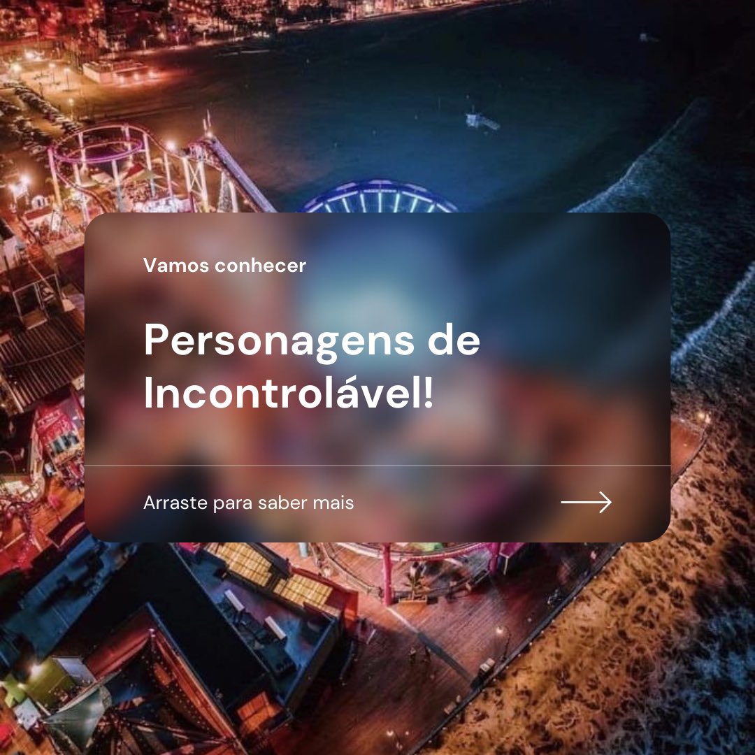 autorathaly's tweet photo. Conheça os personagens do meu livro: Incontrolável. https://t.co/TXqlHx5OHo