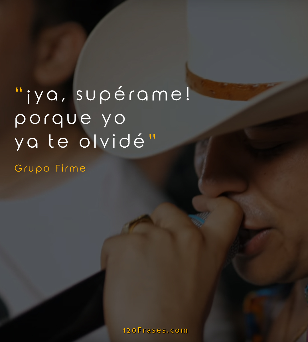 120Frasess's tweet photo. Frases de Grupo Firme "Ya supérame" 
Galeria completa: https://t.co/86CS9l0s4k

#GrupoFirme #Yasuperame #Frases #Frasesdebanda https://t.co/xndAHkL4MX