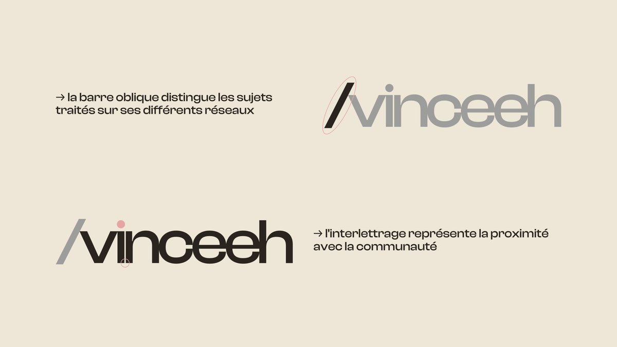 geemwork's tweet photo. Nouveau logo et nouvelle DA pour @Vinceeh_ ↓

Merci pour la confiance et cette belle collaboration depuis plus de 5 ans ✨

https://t.co/oQqtwnjbp6 https://t.co/57OaaubR25