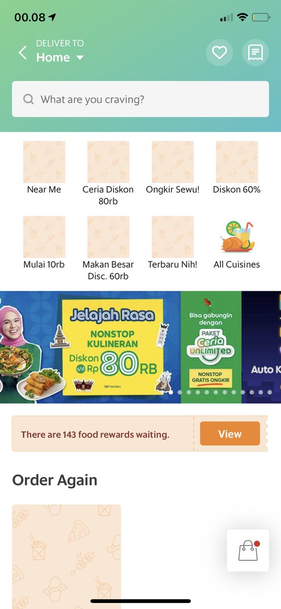 andrearenata_s's tweet photo. @GrabID kenapa ya di akun grabku, grabfood nya ga ada fotonya? Udah lama aku kira jaringan, tp udah pindah2 jaringan, udah install ulang berkali2 tetep kaya gitu.. jd mau pesen makanan susah.. gmn caranya yah? IphoneX hp nya.. https://t.co/gthYHa2iKo