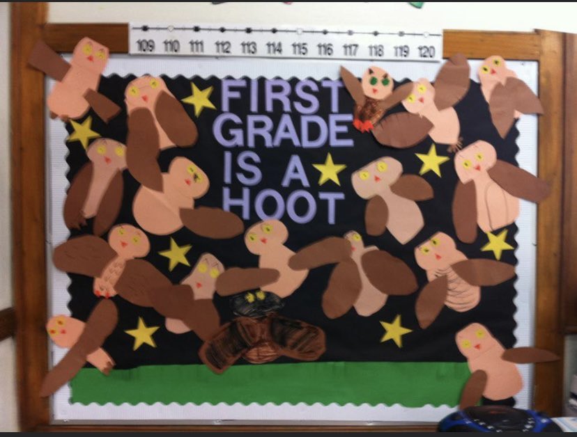 Ten years ago I participated in the Invite to Teach program at York. This year I am hosting my first invite teacher. She just finished her first bulletin board and mine just popped up on my memories from 2011! #forwardtogetherd205 #jefferson205