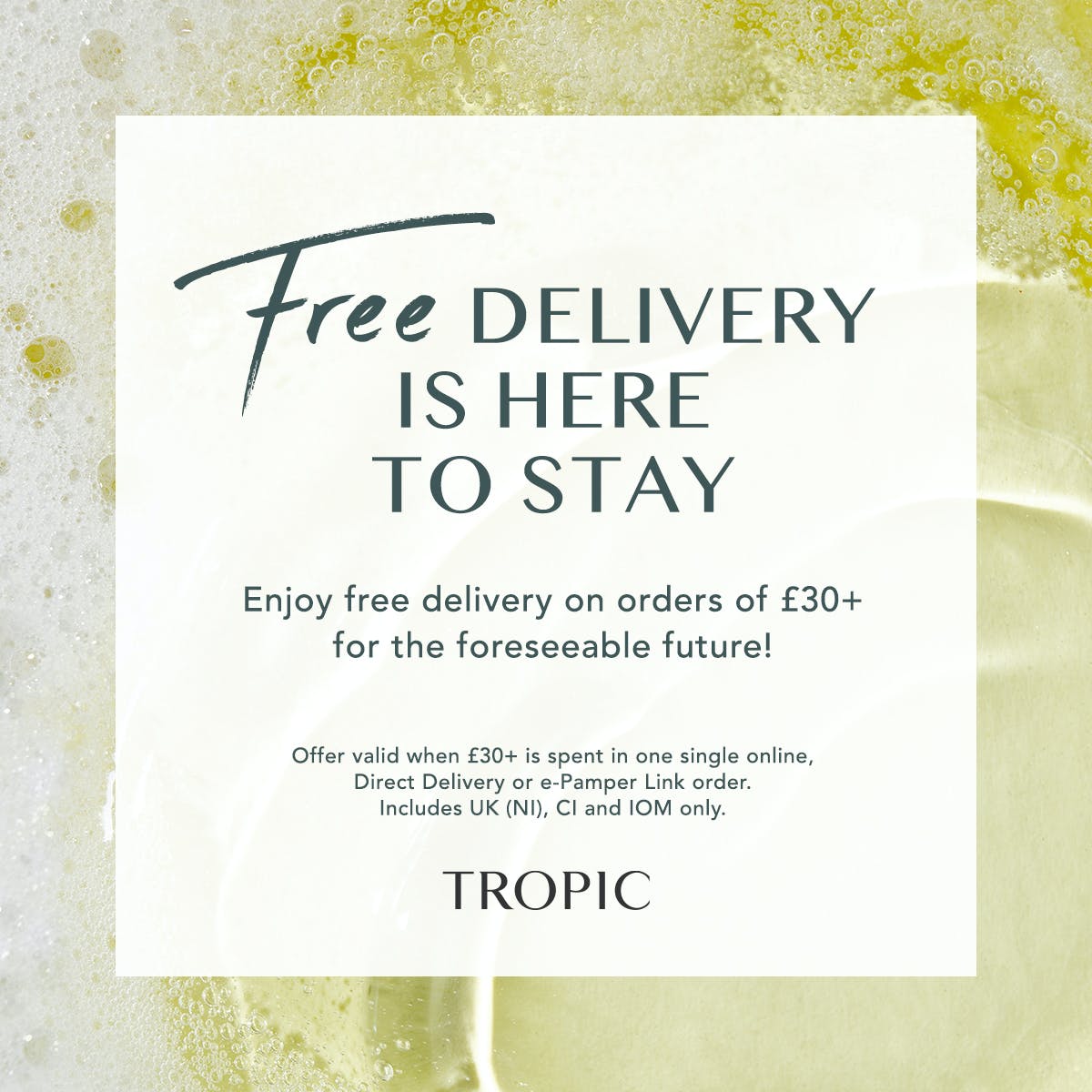 katyp1983's tweet photo. Don’t forget F R E E  D E L I V E R Y straight to your door with orders over £30!! 

#tropicskincare #tropic #health #beautywithaconscience #greenerliving #vegan #veganbeauty #veganskincare 

https://t.co/cPvRlHkL5K https://t.co/9ob93Li9oL