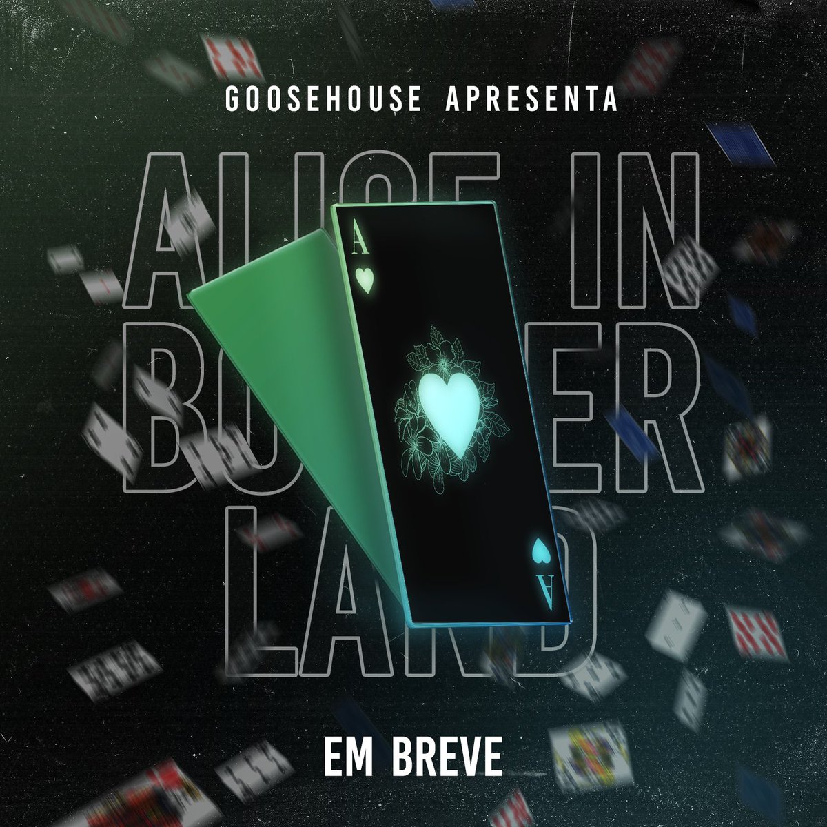 ⠀⠀⠀ 
      É com muito prazer que a GooseHouse anuncia seu próximo evento: Alice In Borderland. Em breve, traremos mais informações.
⠀⠀⠀