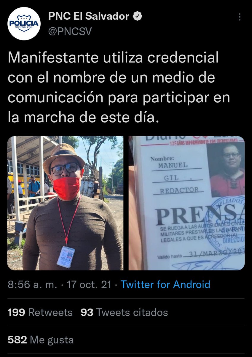 dvalencia's tweet photo. Estimados @PNCSV, ¿acaso están armando otro #LibroAmarillo, una ficha que en los 70 y 80 era usada para perseguir los 'enemigos' de las dictaduras?
Uds. serán responsables de cualquier daño a la integridad de los fotografiados
Cc. @apeselsalvador @RELE_CIDH https://t.co/YagLx0bVwV