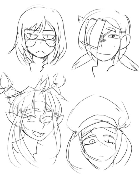 自分で振っておいてまだ目処が立っていない落書きを戒めにこそっと 