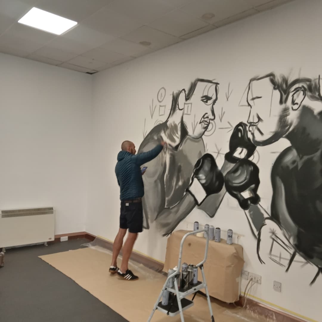 prmays1's tweet image. Amazing work from SD art #thecopperbox #sdart #30thoctober #grandopeningday