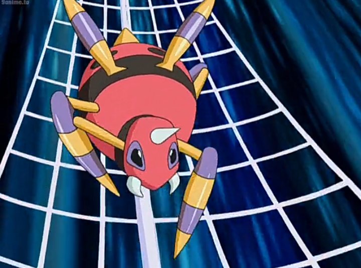 4everToku's tweet image. Check out my website!! 🕷🕸 #Pokemon #ariados #anime