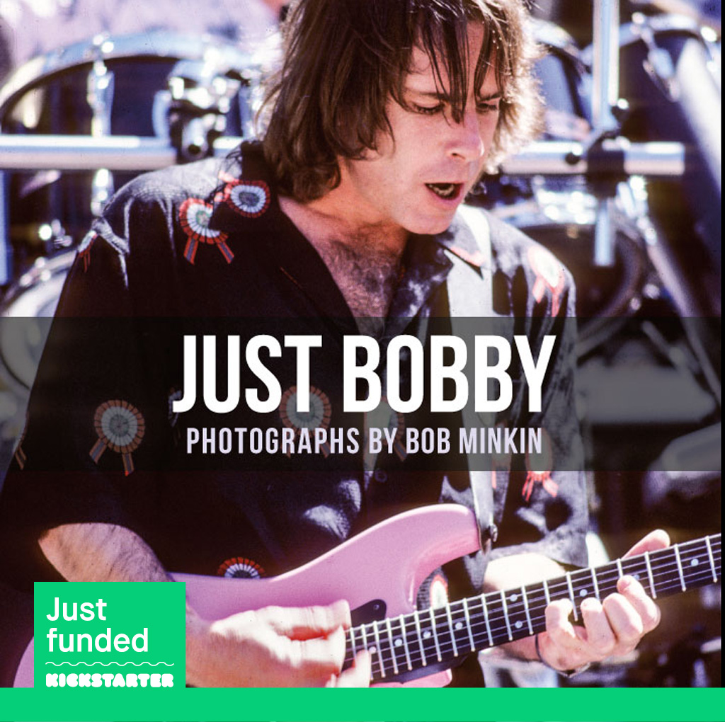 Just Bobby Just Funded! My new hard cover coffee table book of epic Bob Weir photographs with many unpublished images. bit.ly/justbobby