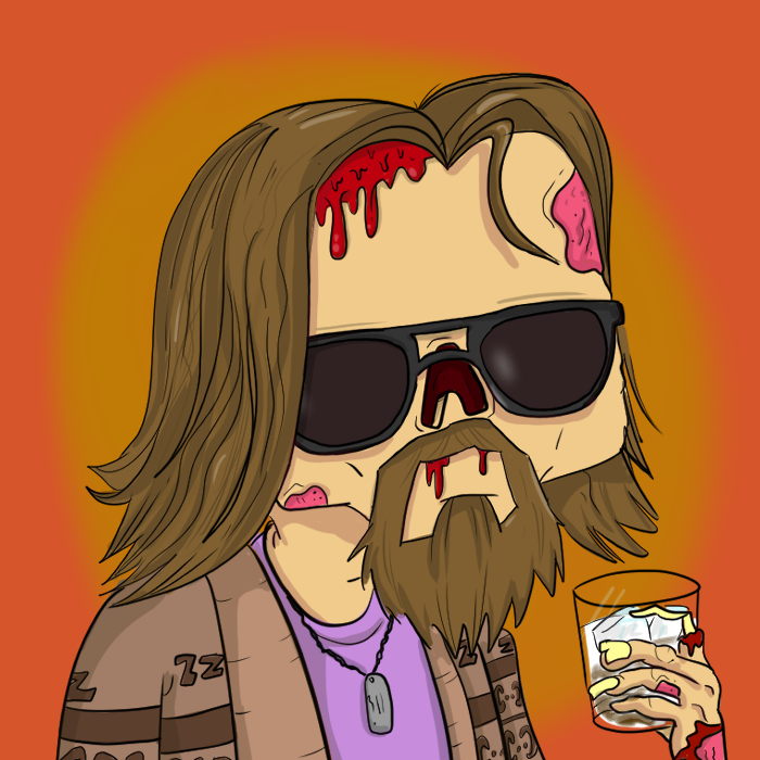 zombie_state_u's tweet photo. 🏆 Another LEGENDARY #NFTGiveaway! 🏆

We're giving away a 1/1 #ZombieState "The Dude" #NFT from #TheBigLebowski!

To enter:
1⃣ Follow @zombie_state_u
2⃣ RT &amp; Like this post
3⃣ Tag 3 friends
4⃣ Join https://t.co/i5NQRYtK0j
5⃣ Declare "The Dude abides" in the discord

Ends 10/20 https://t.co/pFZRmK1brl