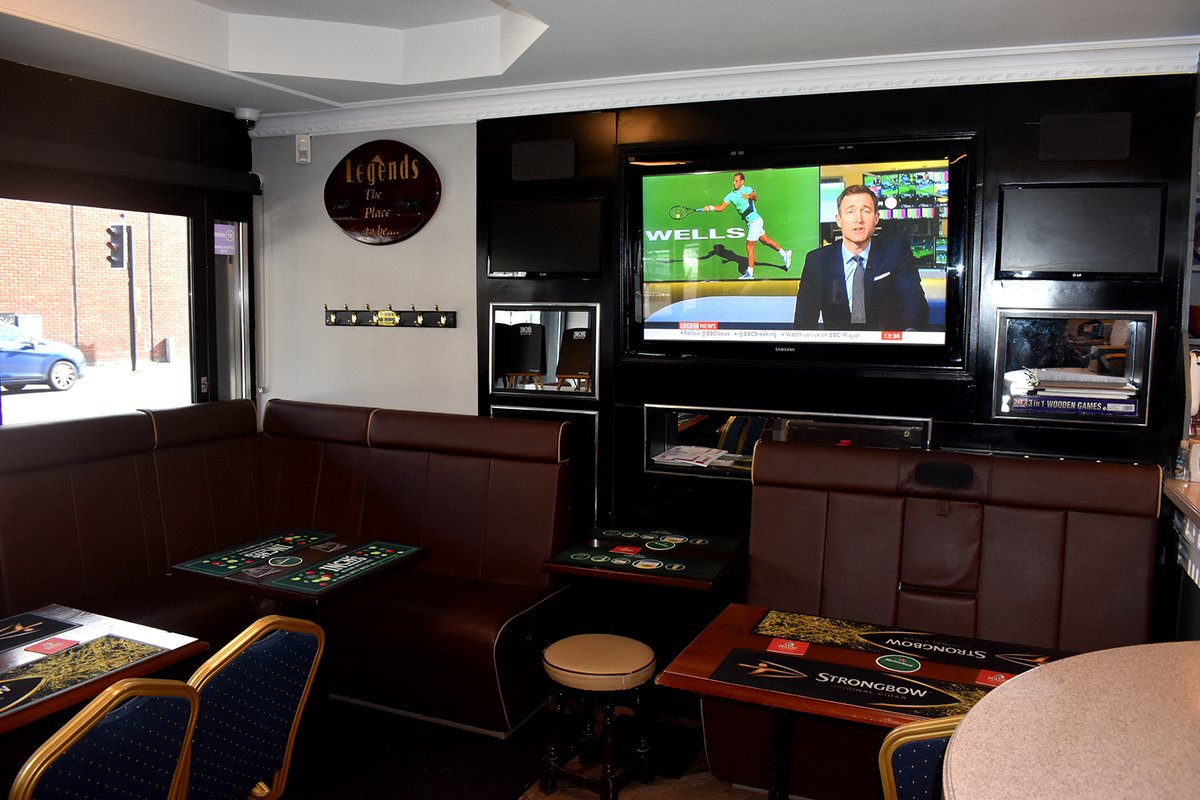 legendscardiff's tweet photo. Legends the place to be for comfortable tables and chairs with big TV screens to watch sports events :) https://t.co/khUEPyba8G