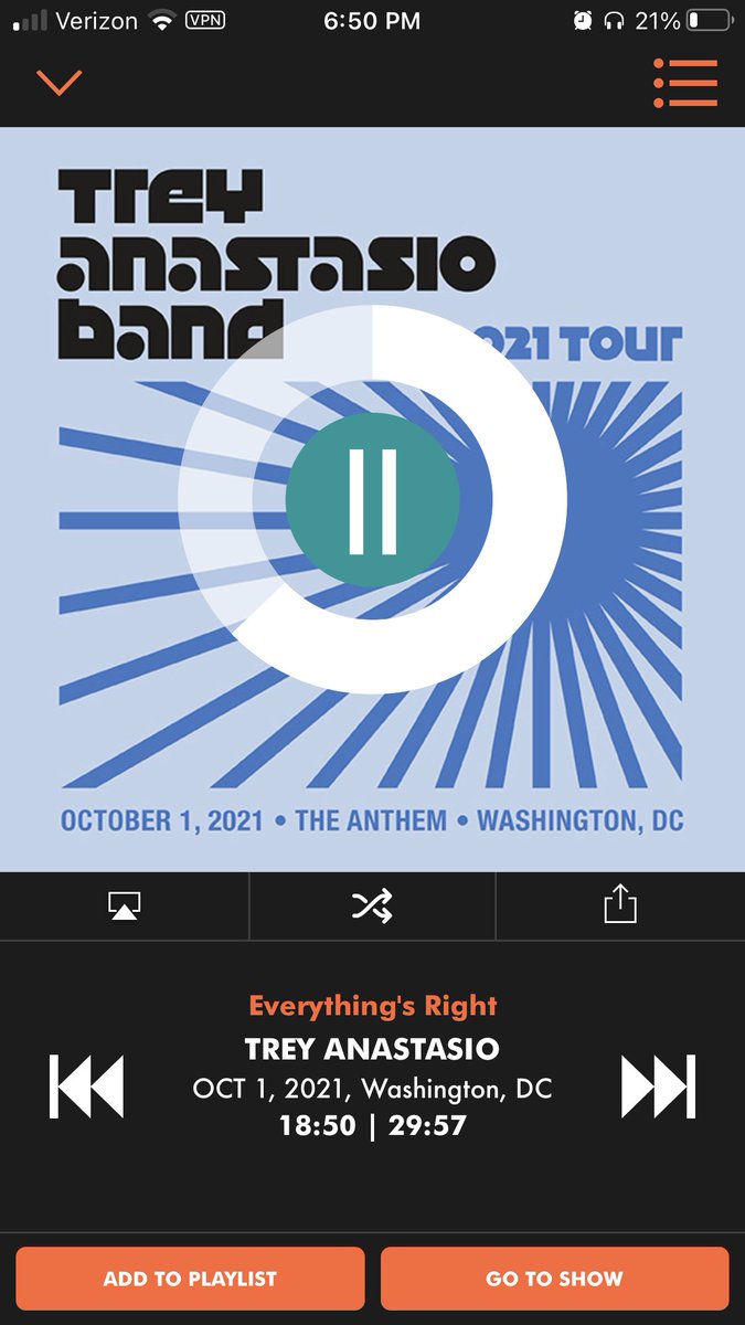 Hypers_Dad's tweet photo. Just catching up on these TAB shows…these shows w/Jon are ridiculously good #phish https://t.co/nbrmBrSJaq