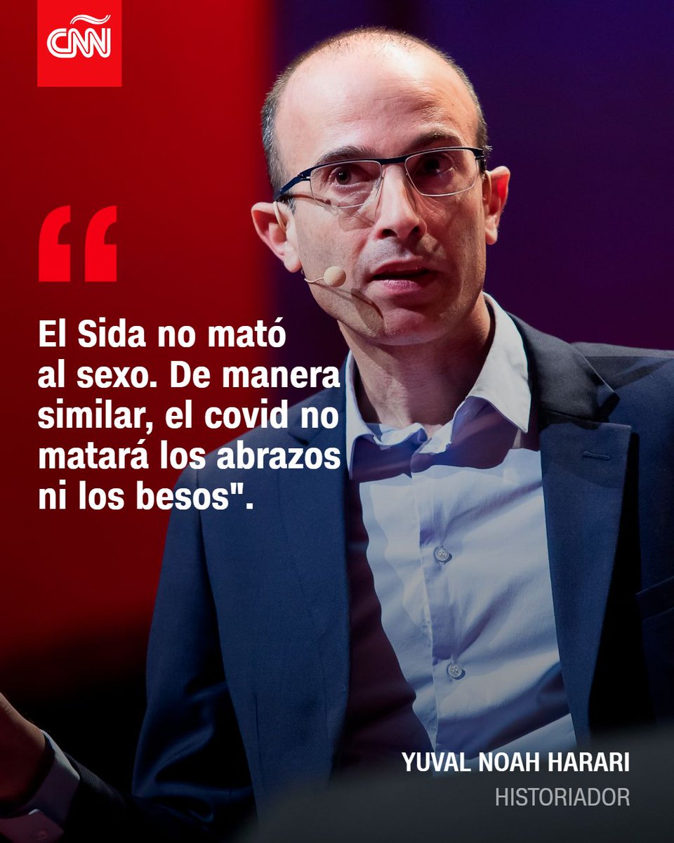 CNNEE's tweet photo. ¿Hemos cambiado nuestras formas de expresar amor tras el covid-19? @oppenheimera lo conversa con el historiador israelí Yuval Noah Harari. No te pierdas los detalles, hoy a las 8 p.m., hora de Miami en #OppenheimerPresenta. https://t.co/6FL4MytR4y https://t.co/A0xprBffC7