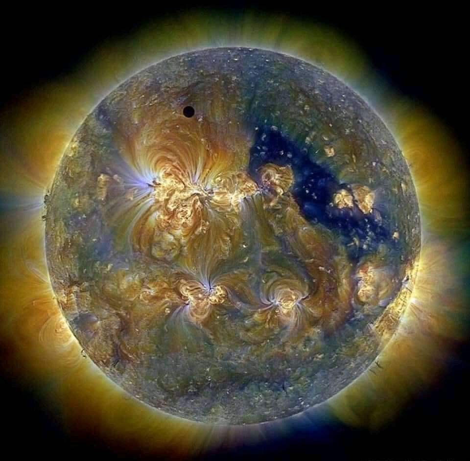 Goodable's tweet photo. This is the sun in ultraviolet.

Nature is incredible.

(📸 @NASA) https://t.co/qkjXGutQ92