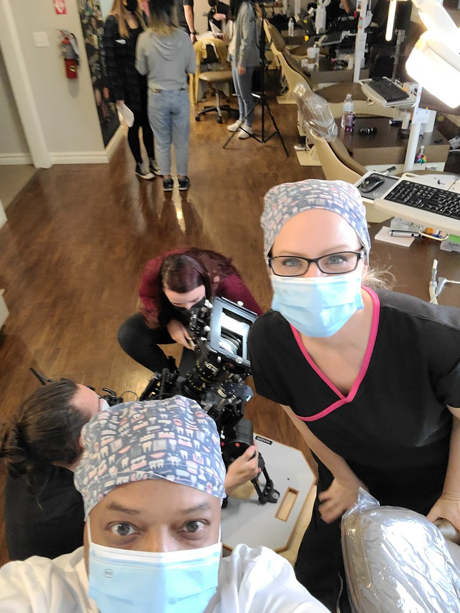 At work. Masked up. My character has to wear a mask perfect roll.🤣🤣🤣🤣