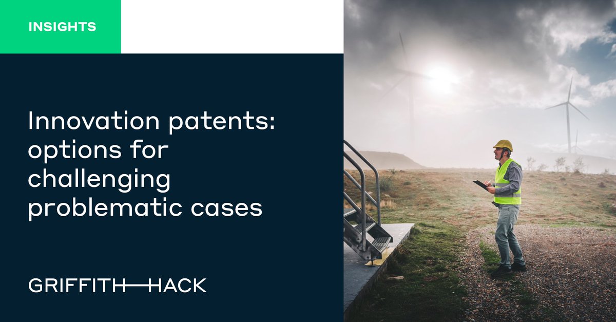 The phase out of Australia’s innovation patent system caused a flurry of filing activity in 2021, so what are your options if you identify an innovation patent that affects your freedom to operate? bit.ly/3p6oTxg #auslaw #ausbiz