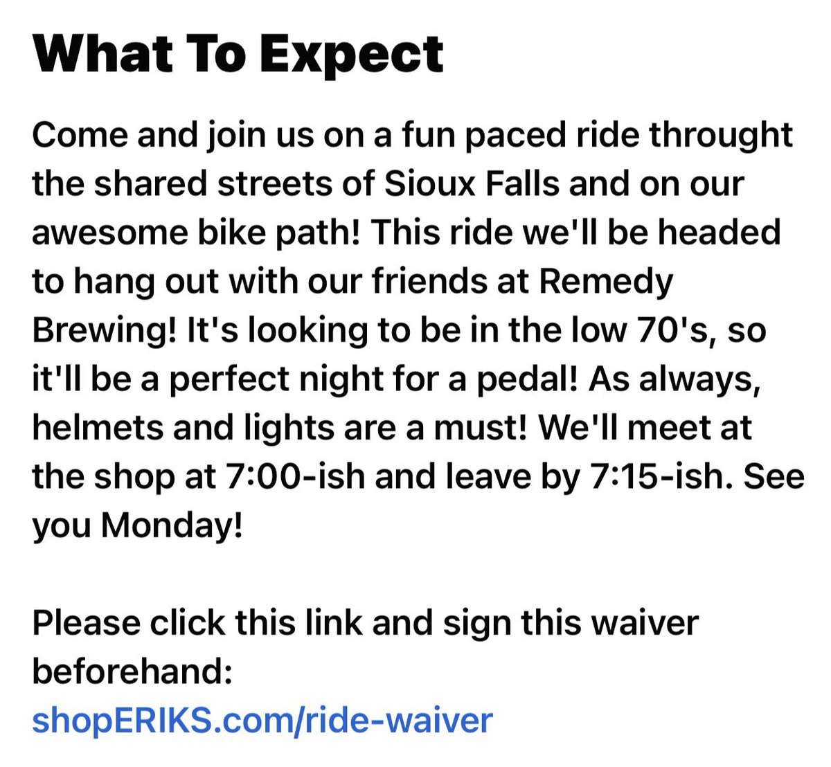#moonandstars tomorrow night!! Meet at the shop at 7 ish and let’s pedal! The destination is the always #awesome <a href="/RemedyBrewingCo/">Remedy Brewing Co.</a> ! As always, helmets and lights are a must! See you tomorrow!