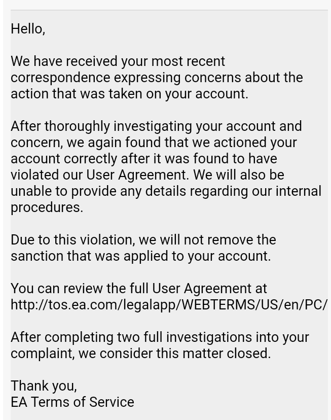 PhilipOmnis's tweet photo. The pandemic has been tough on all of us and gaming has been an outlet for many during hardship. So it hurts me to hear that my bestie has been banned from @PlayApex due to antivirus interference. Two appeals, they've still not budged. Hello @EA #gaming #ea #ApexLegends #whateven https://t.co/Jidq0KfCJj