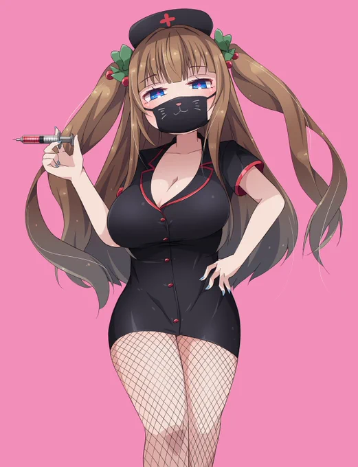 ハロウィンを理由に黒ナースちえりちゃんを描いていいですか?
#ちぇり絵 