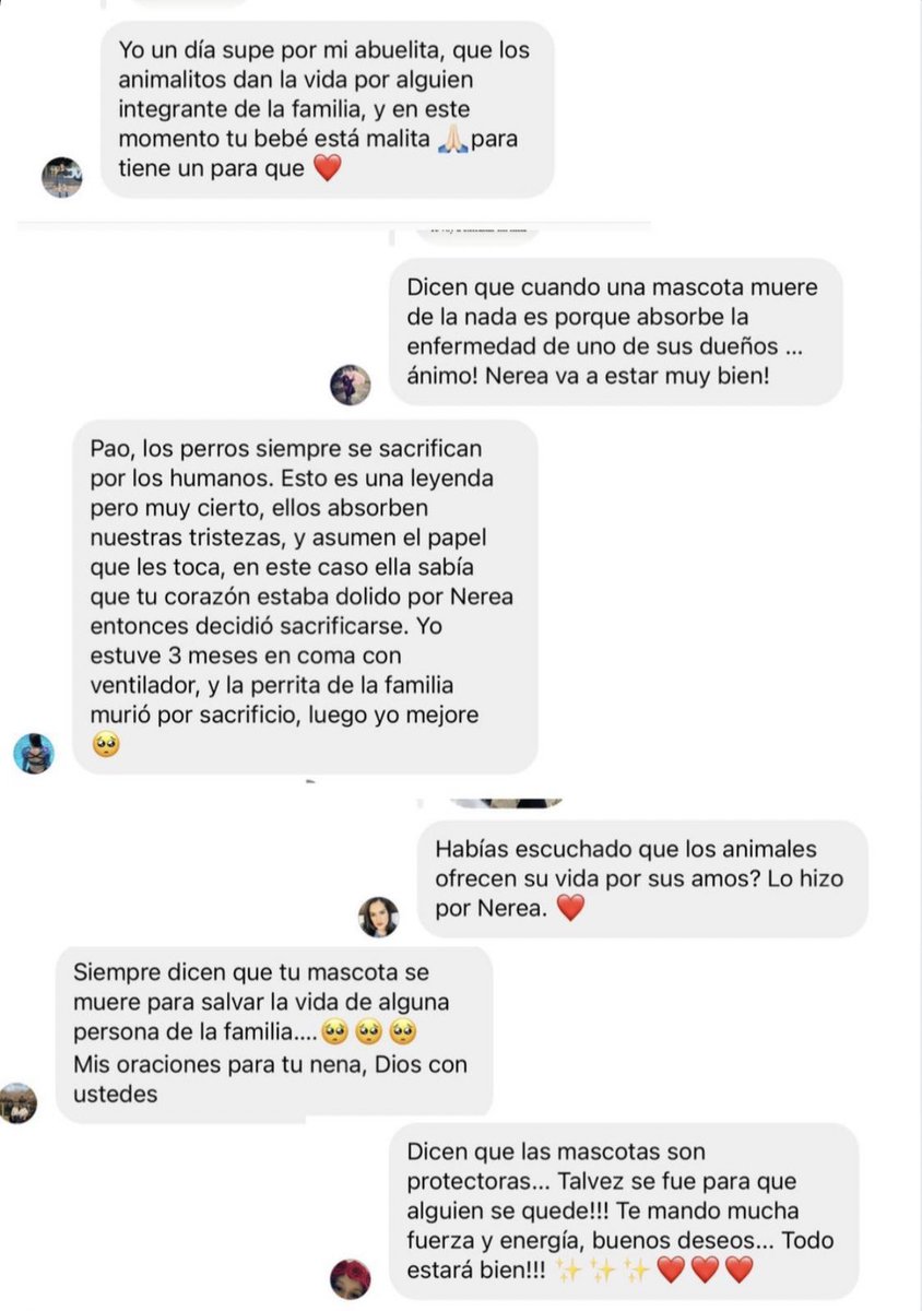 erregina's tweet photo. Una chava de Instagram tenía a su bebé en terapia intensiva, el día que la pasaron a terapia intermedia se murió su perrita de la nada, mucha gente le está escribiendo esto y luego paso lo de la segunda foto. Qué es esta agua que sale de mis ojos. 😭😭😭😭♥️♥️♥️ https://t.co/9OcCf2xlWp