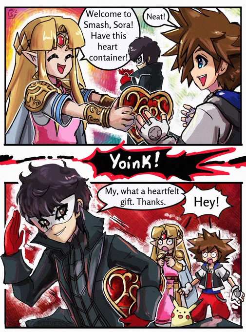 ~Take Your Heart~ 
#SmashBrosUltimate 